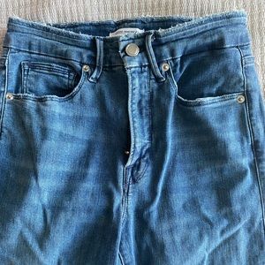Good American good waist crop jeans